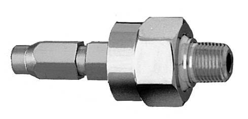 M N2 Schrader Quick Connect to 1/8" M Medical Gas Fitting, Medical Gas Adapter, schrader quick connect, N2, Nitrogen quick connect, Nitrogen quick-connect, schrader male to 1/8 male